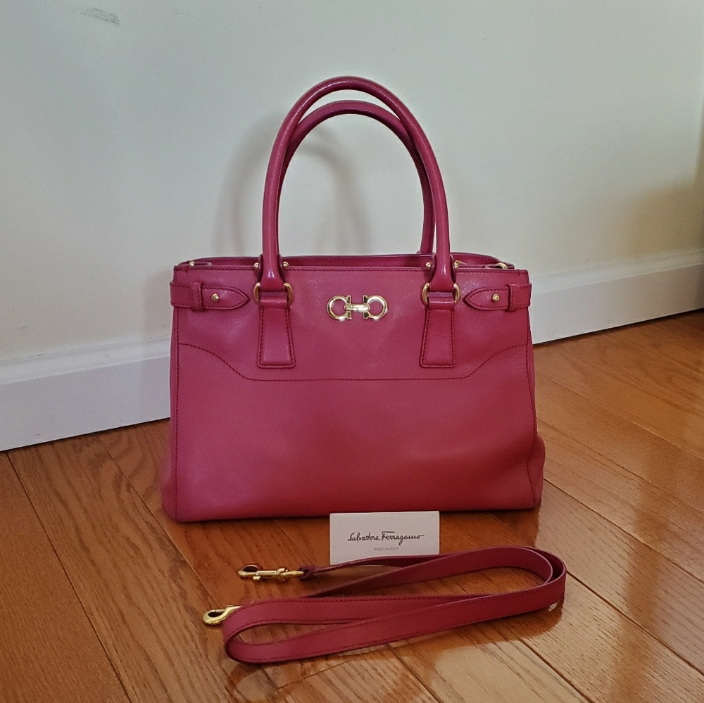 Salvatore Ferragamo Convertible Saffiano